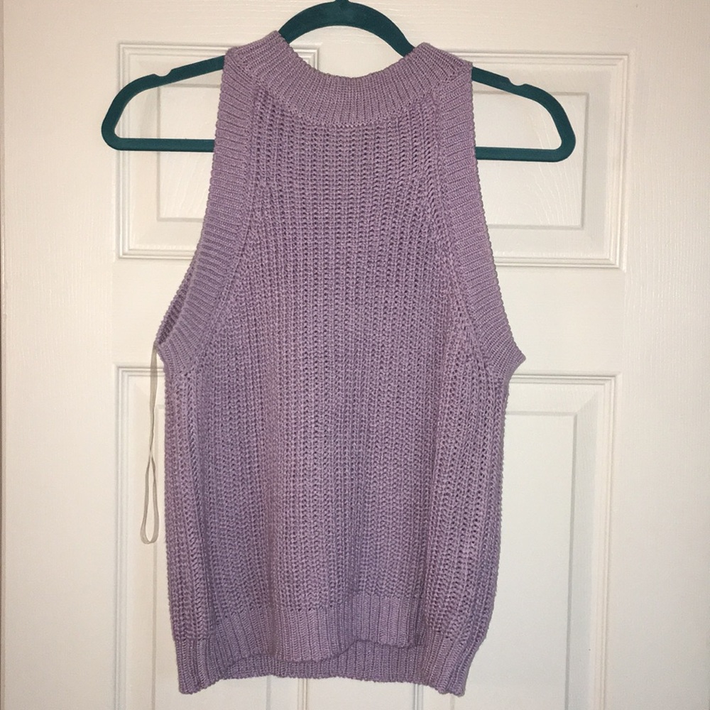 Knit tank top